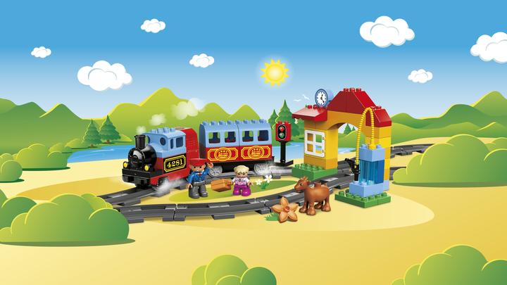 Produktbild LEGO Eisenbahn Starterset (10507)