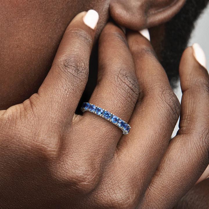 Actual product image Pandora Ring Sparkling Eternity (56, 925 Silver)