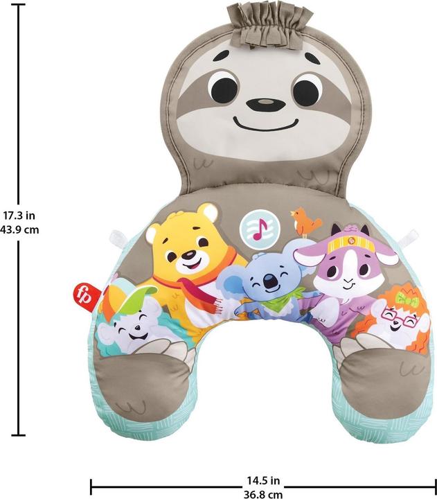 Produktbild Fisher-Price Music & Vibe Faultier Bauch Wedge (Deutsch)