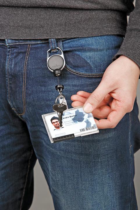 Actual product image Durable Badge holder Jojo Strong