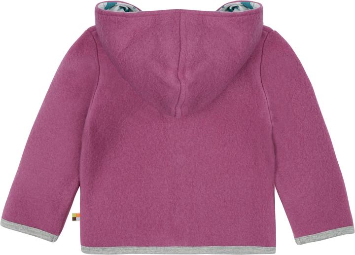 Actual product image loud + proud Jacket Wool Fleece Grape (62)