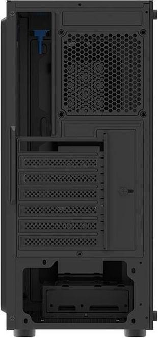 Produktbild Darkflash Tech DK151 computer case LED with 3 fan (black) (mATX, ITX, ATX)