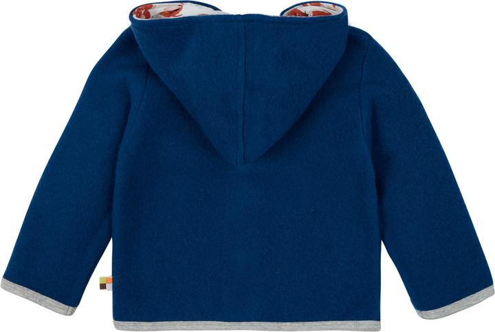Produktbild loud + proud Jacke Wollfleece Ultramarin (74)