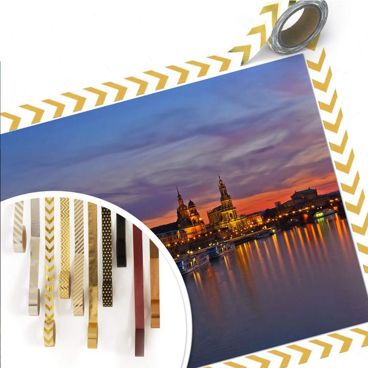 Immagine prodotto Trenddeko Dresda alla luce della notte (60 x 40 cm)