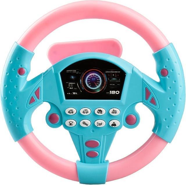 Produktbild Activity Board Co-Pilot Musik-Lenkradsimulationsspielzeug, Kinderspielzeug für die Früherziehung, elektronisches