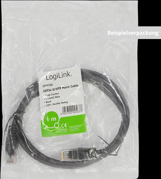 Produktbild LogiLink Netzwerkkabel (U/UTP, CAT5e, 7.50 m)