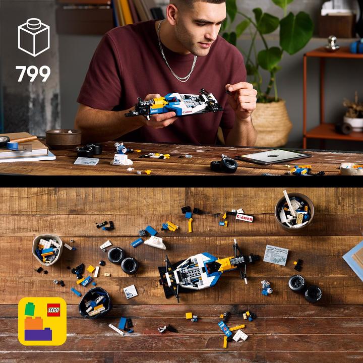 Image du produit LEGO Williams Racing FW14B mit Nigel Mansell (10353, LEGO Icons)