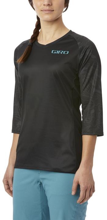 Image du produit Giro Roust Jersey pour femme manches 3/4, noir fleuri