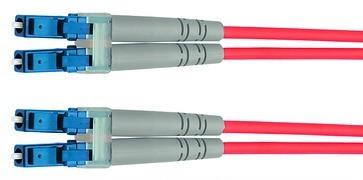 Produktbild Telegärtner LWL Anschlusskabel Glasfaser (1x LC Stecker 1x Stecker) 50/125 µ Multimode OM4 5.00 m (S/FTP, CAT7, 5 m)