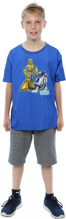 Produktbild Star Wars C3PO And R2D2 Character TShirt Jungen (140, 146)