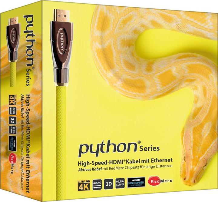 Actual product image Python HDMI (Typ A) — HDMI (Typ A) (30 m, HDMI)
