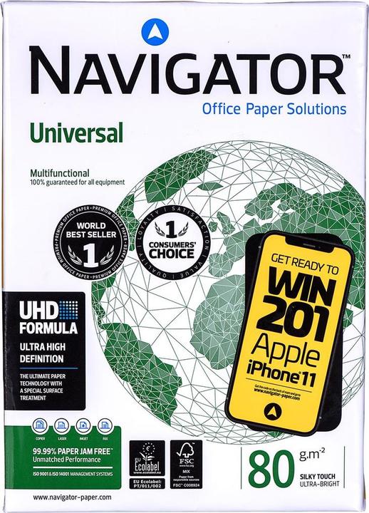 Produktbild Navigator Druckerpapier (80 g/m², 500 x, A4)