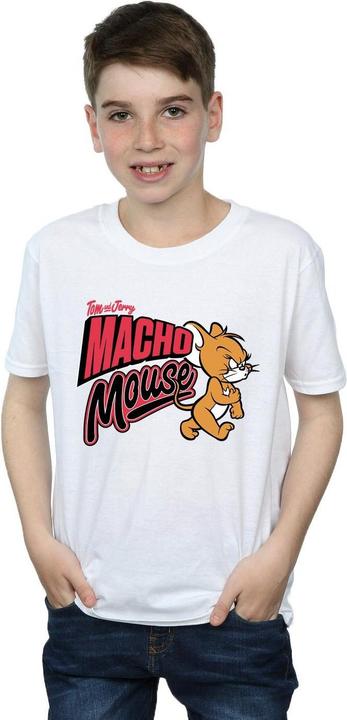 Actual product image Tom & Jerry Boys Macho Mouse T-Shirt (128)