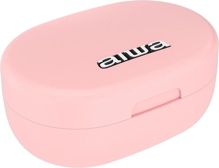 Produktbild Aiwa EBTW-150PK Kopfhörer & Headset Kabellos im Ohr Calls/Music Bluetooth Pink (3 h, Kabellos)