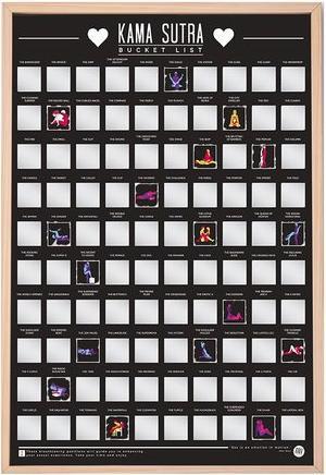 Image du produit TOP 100 affiches Kama Sutra à gratter (Divers, Anglais)