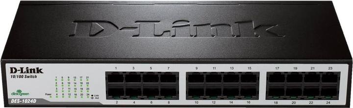 Immagine prodotto D-Link Netzwerk Switch RJ45 DES-1024D 24 Port 100 MBit/s (DES-1024D) (24 Porti)