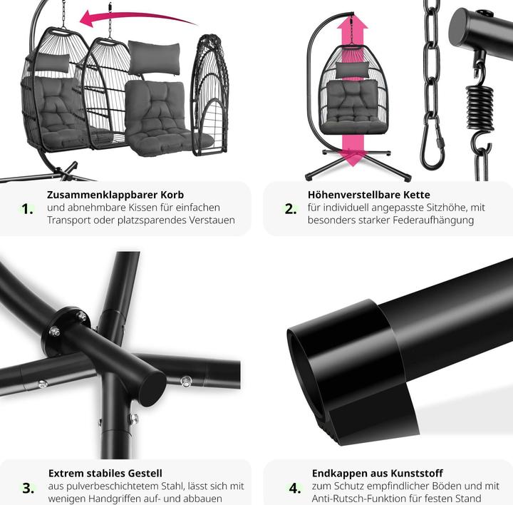 Image du produit tectake Ariane (160 kg)
