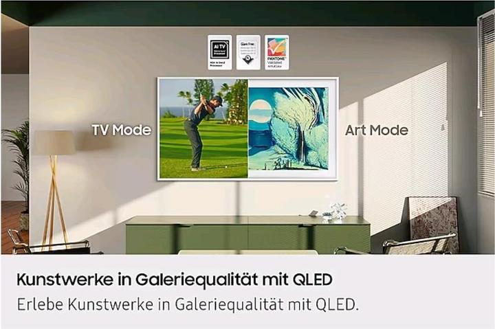 Actual product image Samsung QE65LS03FA (65", The Frame, QLED, LED, 4K, 2025)