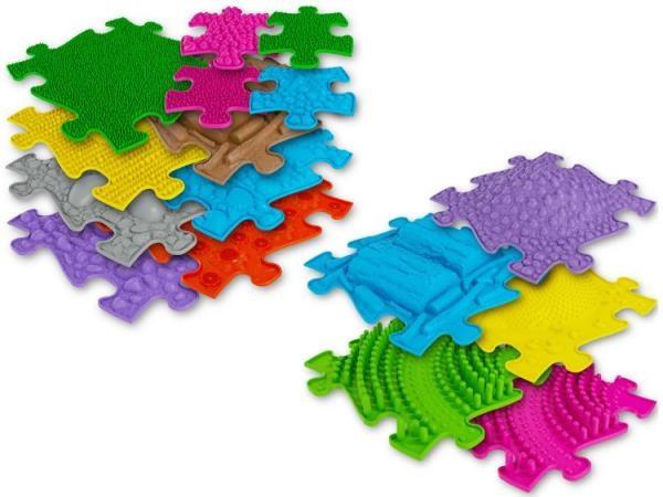 Actual product image Askato Mata podłogowa ortopedyczna sensoryczna 16 elementów Huge (30 x 30 cm, 15 x 15 cm)