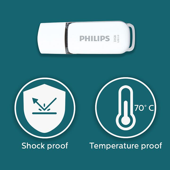 Produktbild Philips Snow Edition (32 GB, USB-A, USB 3.1)