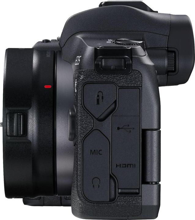 Actual product image Canon EOS R + Adapter EF-EOS R (30.30 Mpx, Full frame)