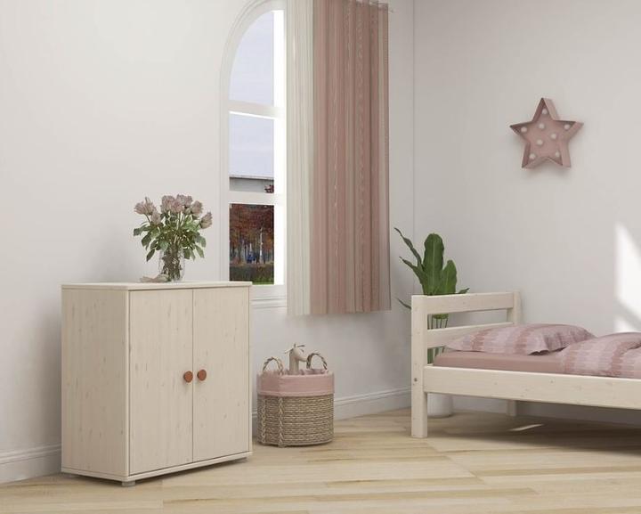 Actual product image Flexa Chest of drawers Classic with 2 doors (72 x 44.5 x 74.5 cm)