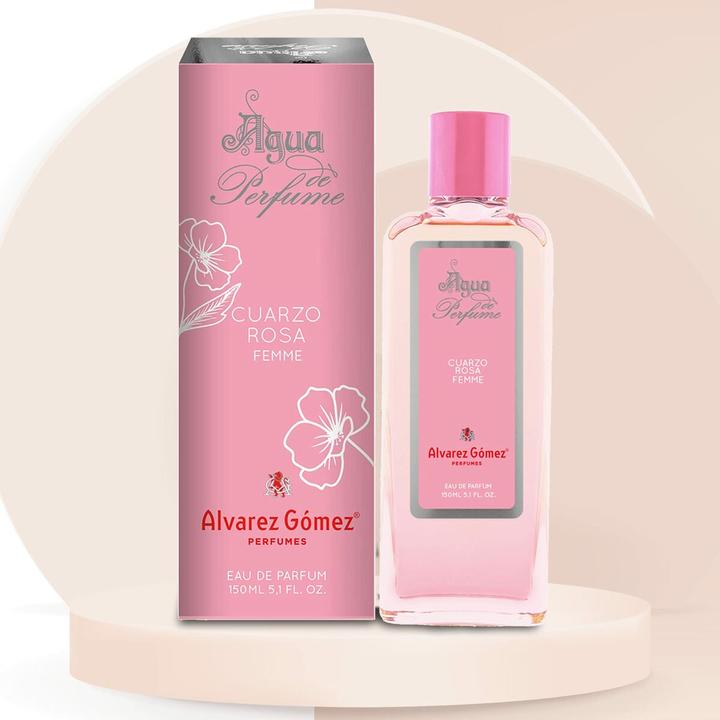 Actual product image Alvarez Gomez Alvarez Gómez Cuarzo Rosa Eau de Parfum 150 ml (Eau de parfum, 150 ml)