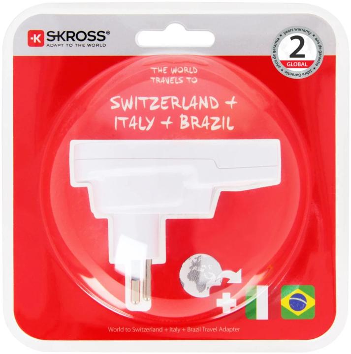 Image du produit Skross World to CH Italy Brasil