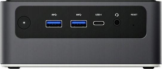 Actual product image HP Mini-PC Qoobe U155H Core Ultra 7 155H/32GB/SSD 1TB/Win 11 Pro black (branded as Morefine)