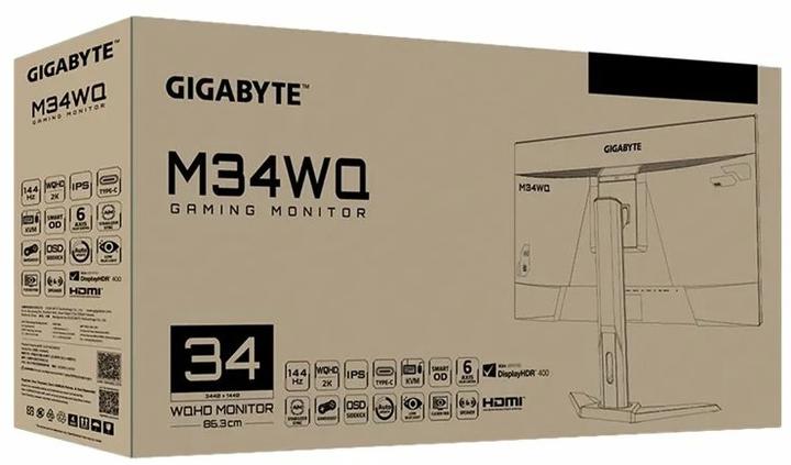 Produktbild Gigabyte M34WQ-EK (3440 x 1440 Pixel, 34")