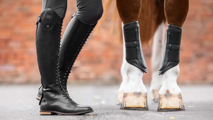 Image du produit Premier Equine bottes d'équitation en cuir à lacets maurizia regular (38)