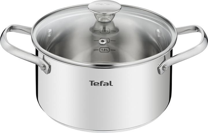 Actual product image Tefal Cook Eat (28 cm, Casserole + Stewpot, Pot, Saucepan, Stainless steel)