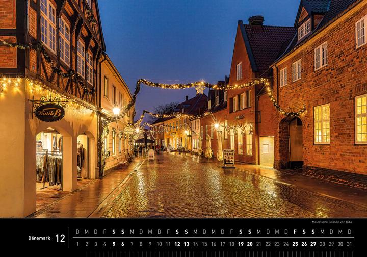 Produktbild Dänemark Premiumkalender 2026 (50 x 35 cm, Deutsch)