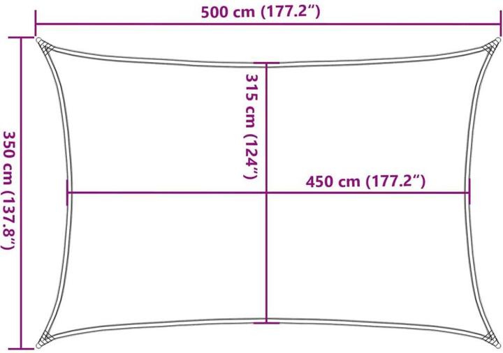 Actual product image VidaXL Alethea (350 x 500 cm)