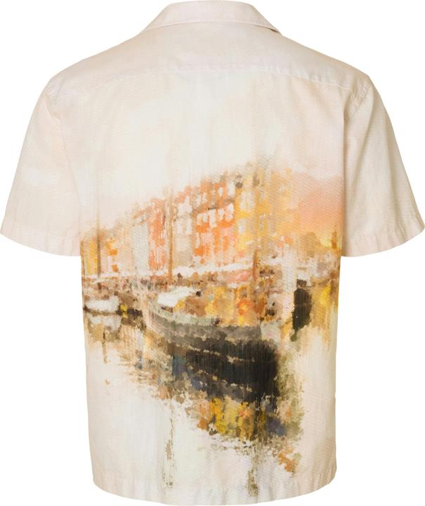Actual product image Selected Homme Print Kurzarmhemd (L)