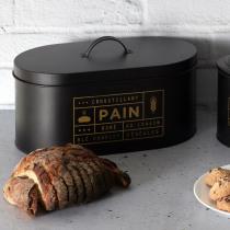 Actual product image Cook Concept bread box metal black mat
