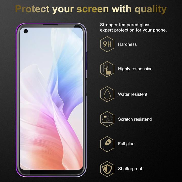 Actual product image Cadorabo 3x Tempered Glass 3er Pack Tempered (3 Piece, Blackview A90)