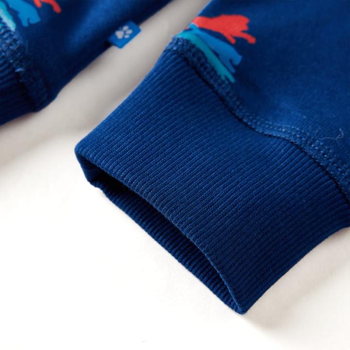Produktbild VidaXL Kinder-Sweatshirt Dunkelblau 116,Material: 92 % Baumwolle. 8 (116)