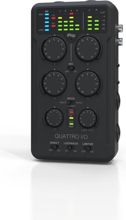 Immagine prodotto IK Multimedia Interfaccia audio IRig Pro Quattro I/O Deluxe (USB)