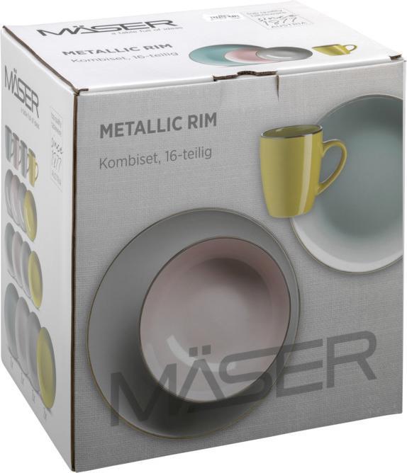 Produktbild Mäser Metallic Rim (16 Stück)