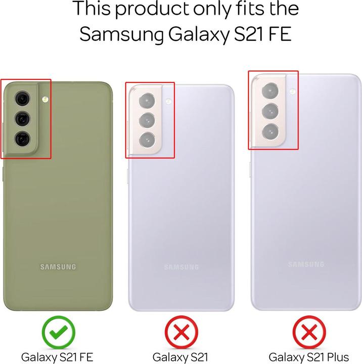 Immagine prodotto Nalia Copertura antiurto dell'anello in stile militare (Samsung Galaxy S21 FE)