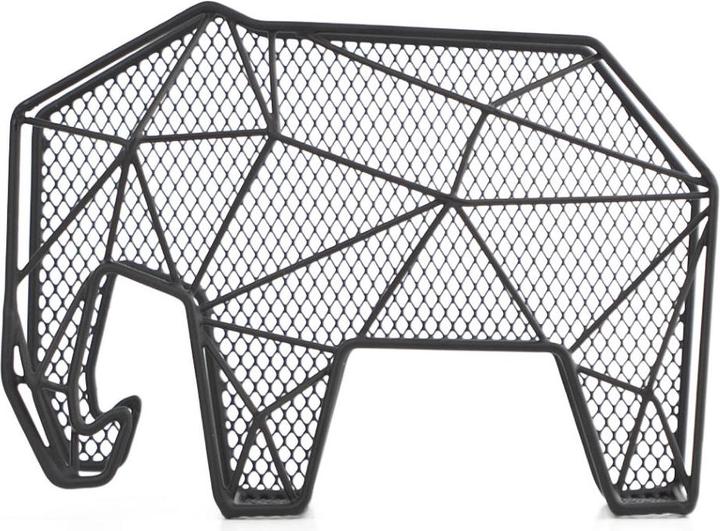 Actual product image Kikkerland Elephant Wall Hook