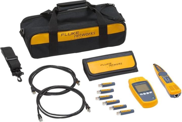 Manual, Micro Scanner PoW with MS-POE wiremap adapter, Batteries, Quick Guide Instructions, Intellitone Pro 200 probe, RJ45 Remote IDs #2-7, Patch cable (shielded RJ45 and RJ11)