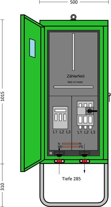 Immagine prodotto ET A-DIN 43868-80 Distributore di cantiere