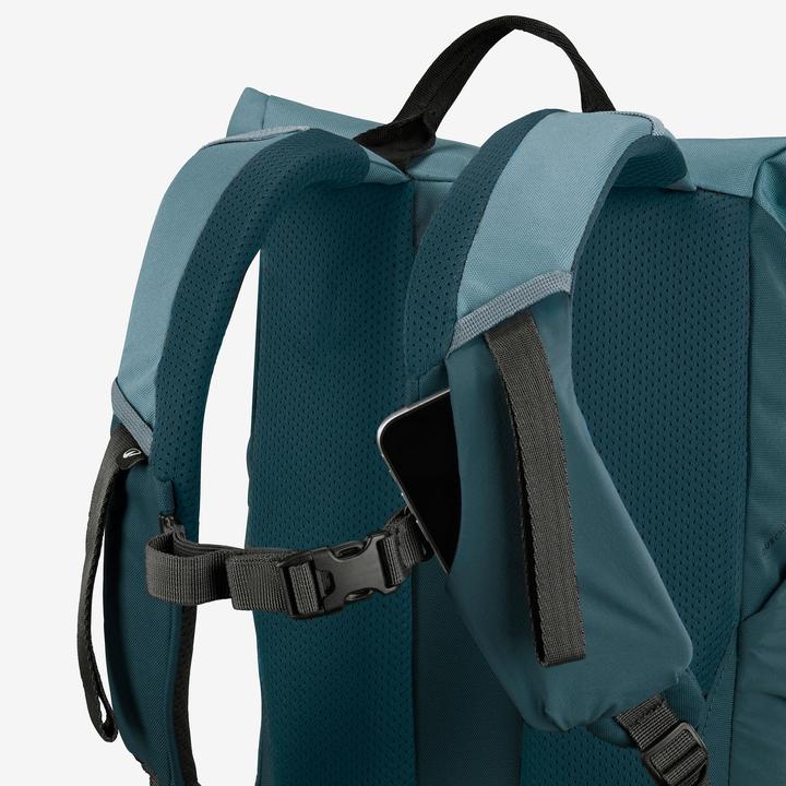 Image du produit Quechua Sac à dos de randonnée 16L+4, NH500 Escape Rolltop bleu (21 l)