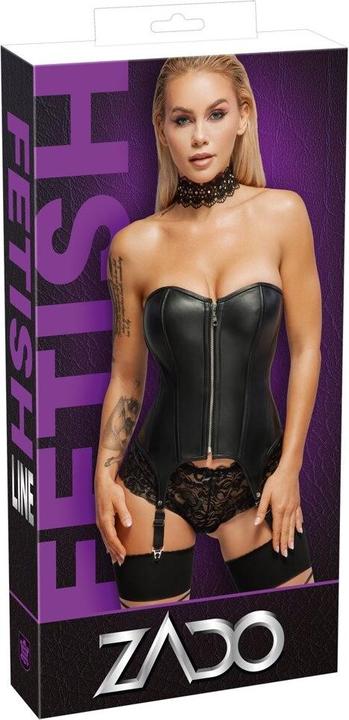 Actual product image Zado Leather suspender corsage (XS)