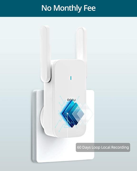 Image du produit Aosu Sonnette de porte avec caméra (WiFi)