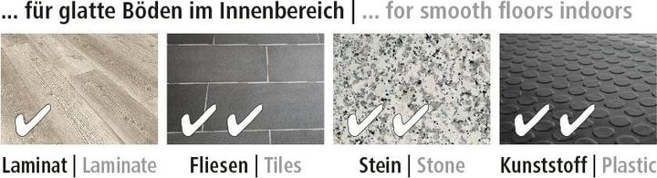 Produktbild Fix-o-moll Filzgleiter mit Stift 4 mm / Ø 28 mm 4 x (Filzgleiter, 4 Stück)