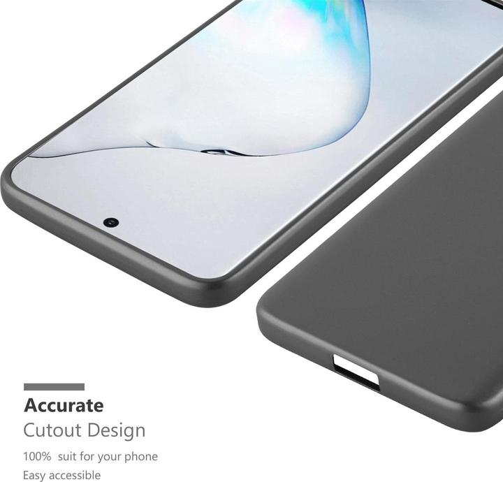 Actual product image Cadorabo TPU Matt Metallic Cover (Samsung Galaxy Note 10 Plus)