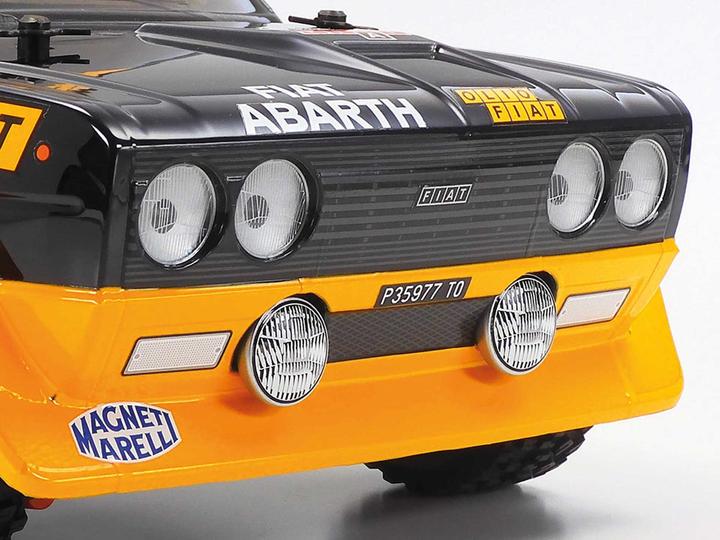 Actual product image Tamiya 1/10 Fiat 131 Abarth Rally OF Painted Body (MF-01X) (ARR Almost Ready to Run)